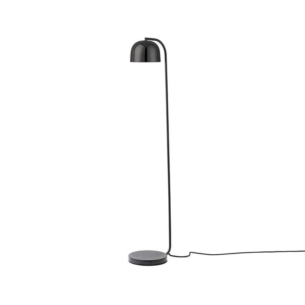 Normann Copenhagen Grant lattiavalaisin Black | Skandinaavinen Sisustus | Lattiavalaisimet | Musta