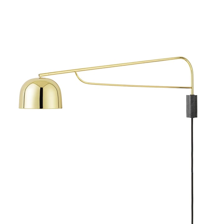 Grant seinävalaisin - Brass, suuri - teräs, graniitti - Normann Copenhagen