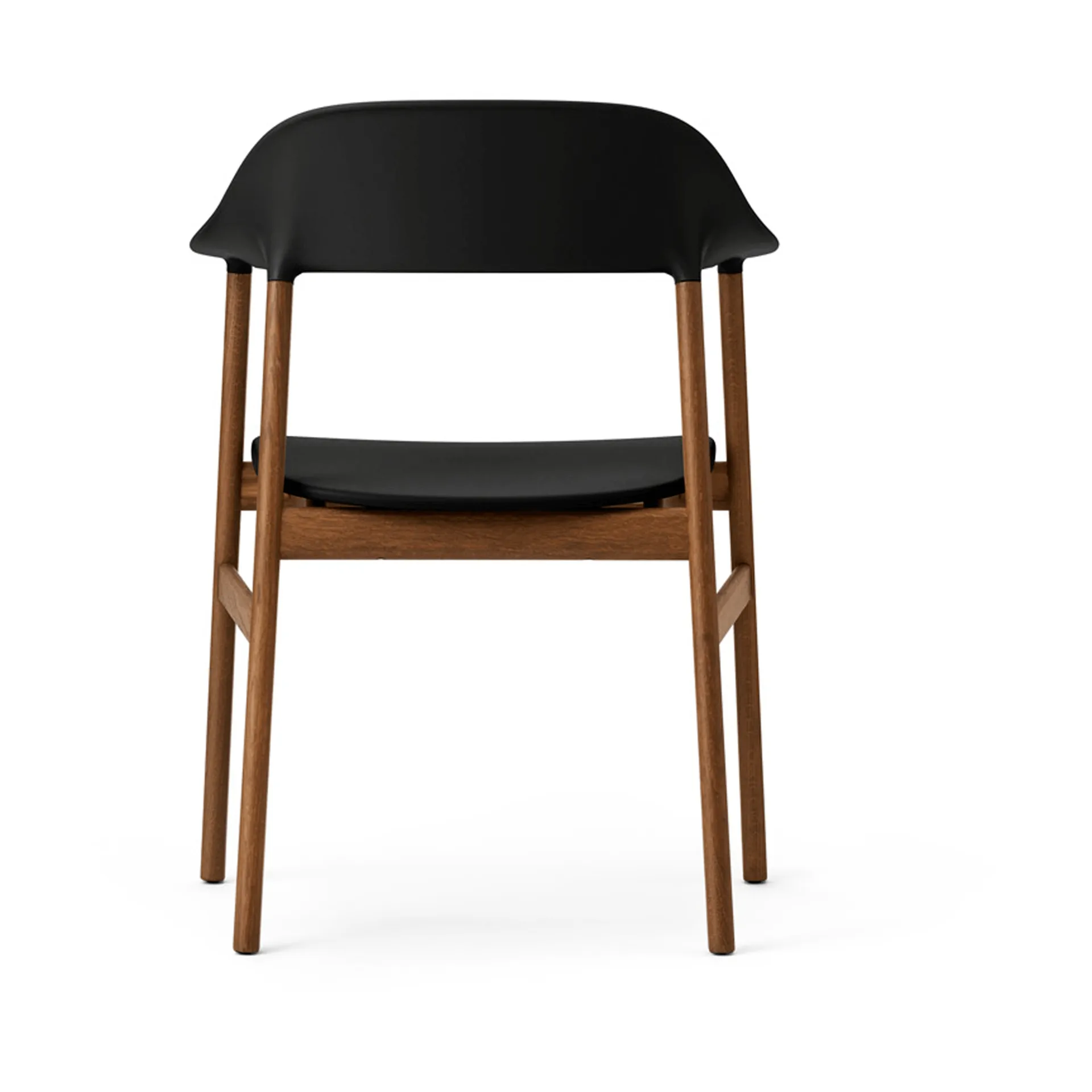 Herit käsinojatuoli savutammi, Musta Normann Copenhagen