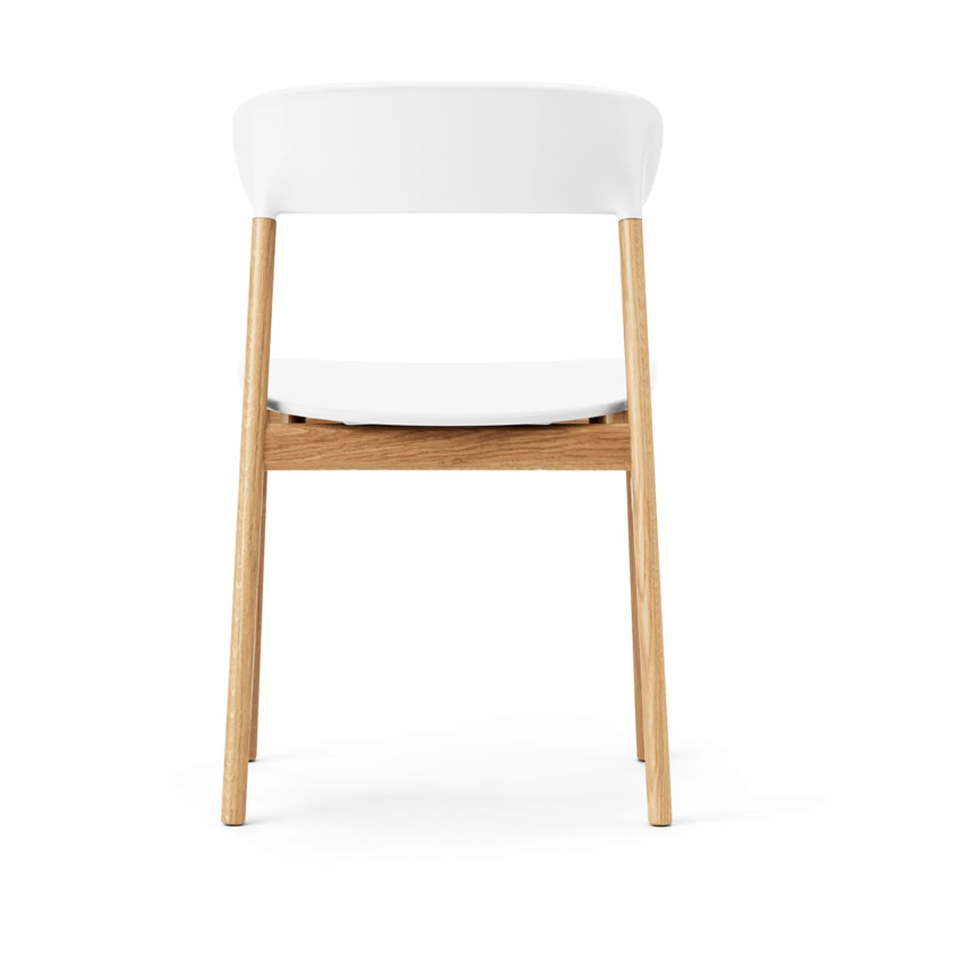 Herit tuoli tammea, Valkoinen Normann Copenhagen