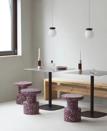 Hinx riippuvalaisin - Burgundy, Ø15x18 cm - Normann Copenhagen