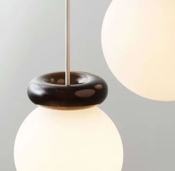 Hinx riippuvalaisin - Tummanruskea, Ø15x18 cm - Normann Copenhagen