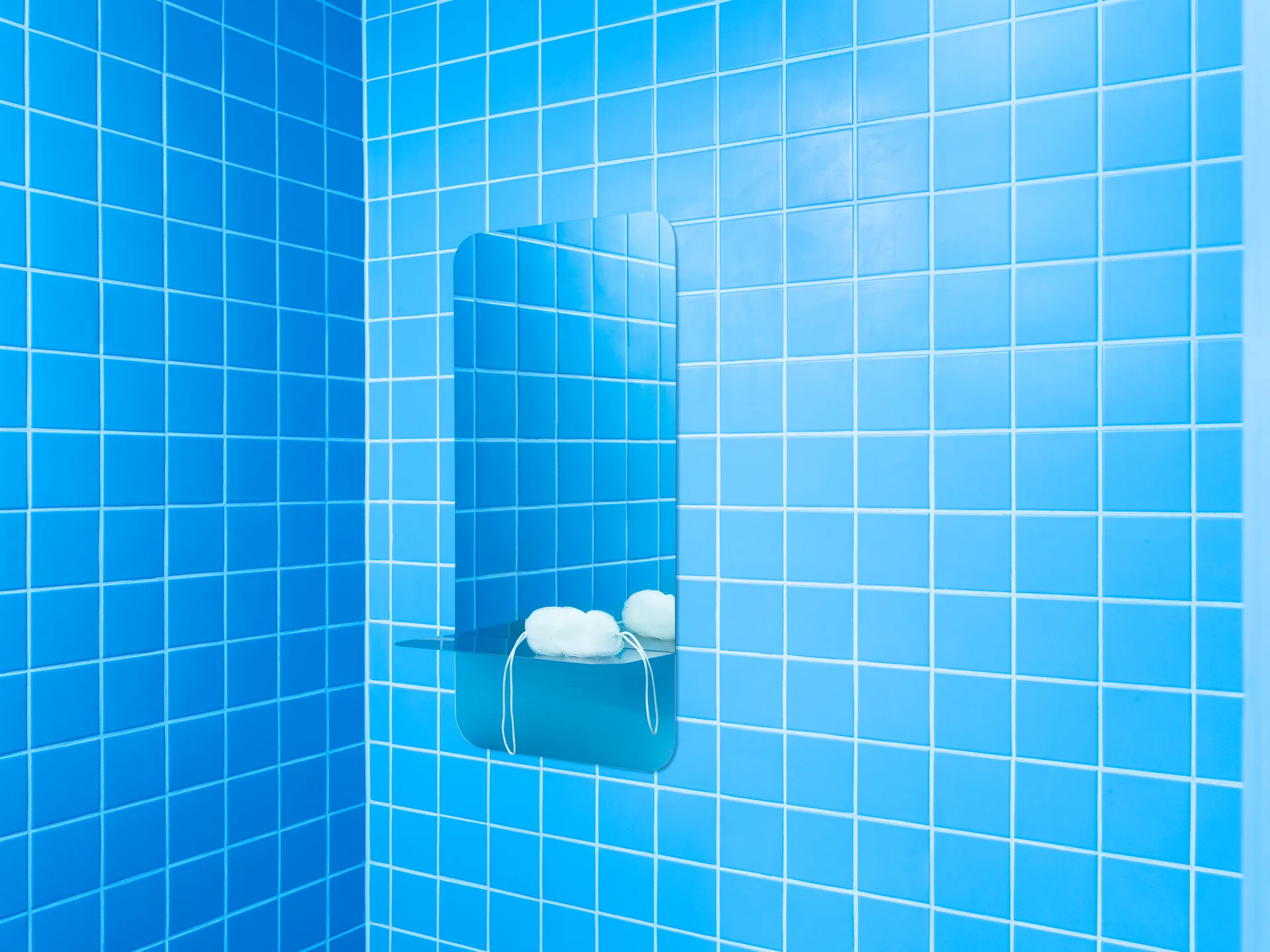 Horizon pystysuora peili 40 x 80 cm, Ruostumaton teräs Normann Copenhagen