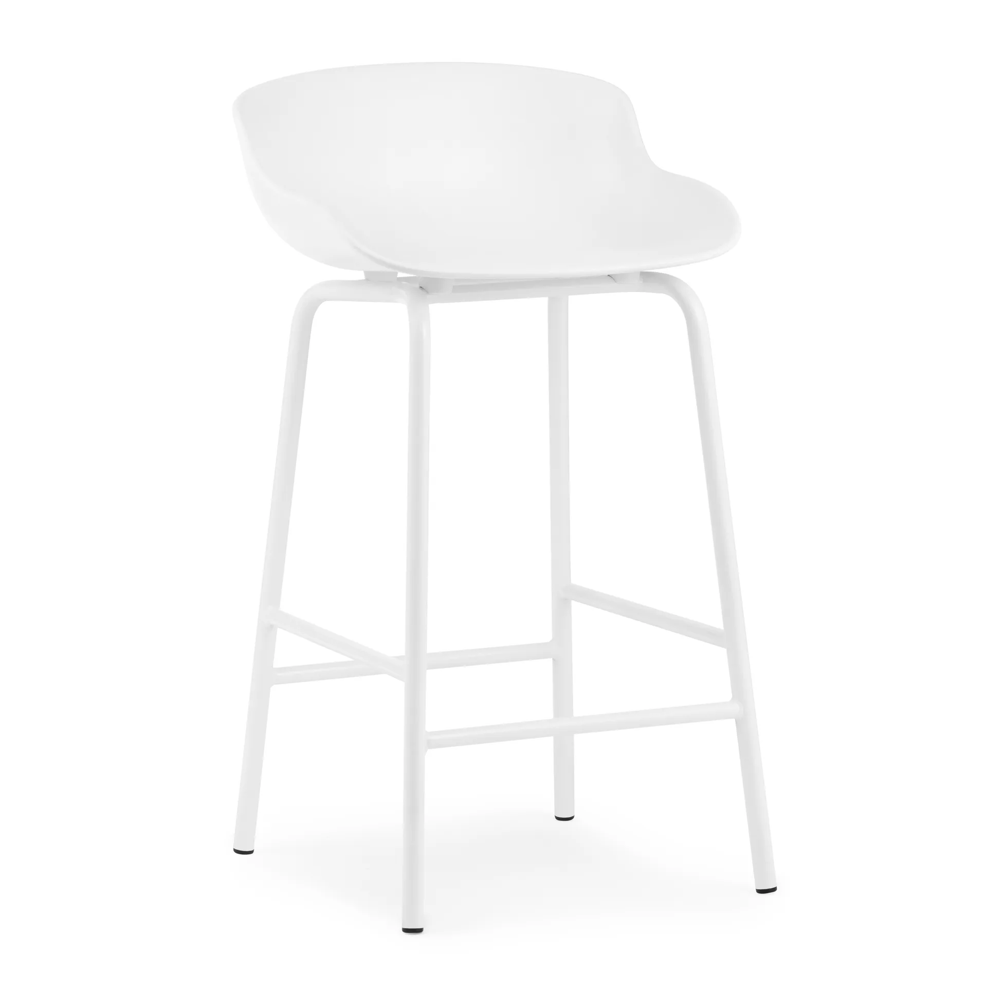 Hyg baarituoli metallijalat 65 cm, Valkoinen Normann Copenhagen