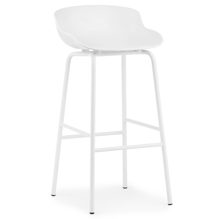 Hyg baarituoli metallijalat 75 cm - Valkoinen - Normann Copenhagen