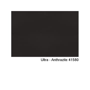 Hyg nojatuoli - Nahka ultra 41580 antrasiitti, alumiininen pyörivä jalka - Normann Copenhagen