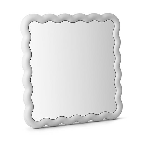 Normann Copenhagen Illu peili 80x80 cm Valkoinen | Skandinaavinen Sisustus | Seinäpeilit | Valkoinen