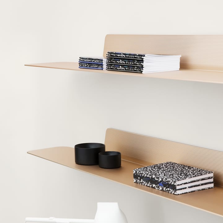 Jet hylly, Musta, alumiini, 160 cm Normann Copenhagen