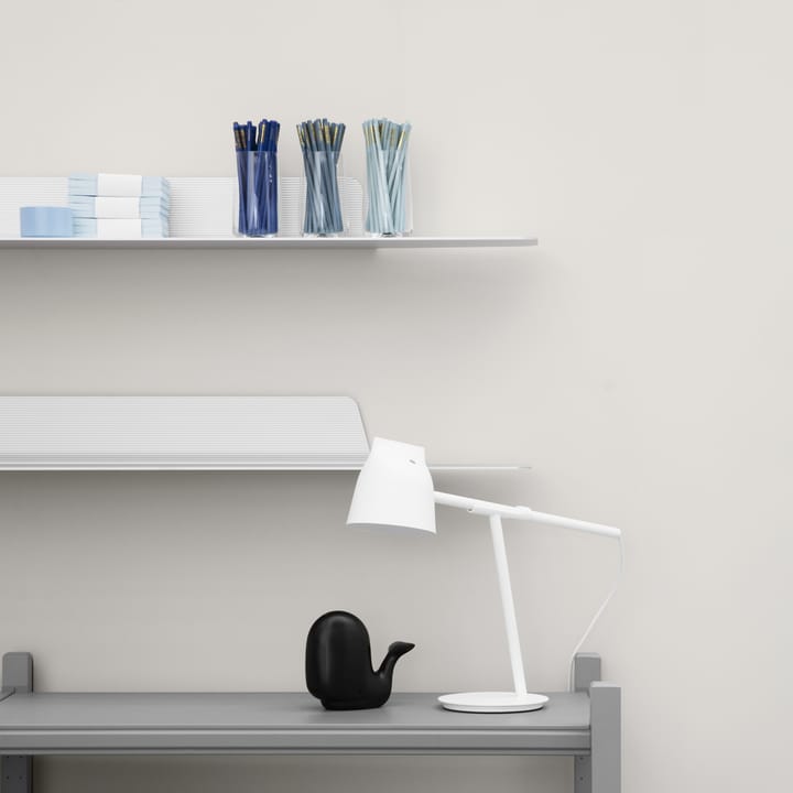 Jet hylly - Musta, alumiini, 160 cm - Normann Copenhagen