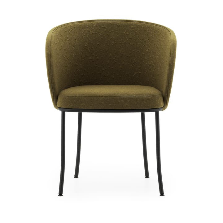 Knit käsinojatuoli, Olivinvihreä musta teräs Normann Copenhagen