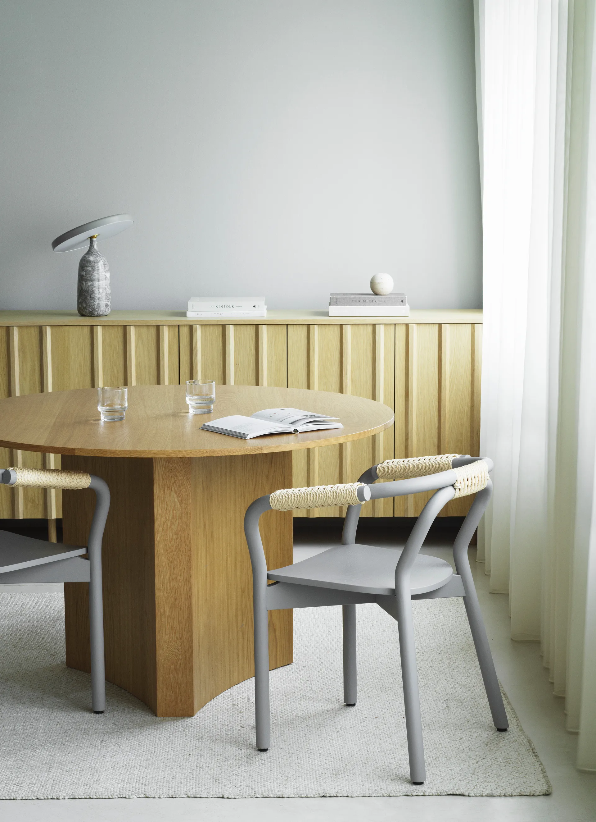 Knot tuoli, Harmaa-luonnonvärinen Normann Copenhagen