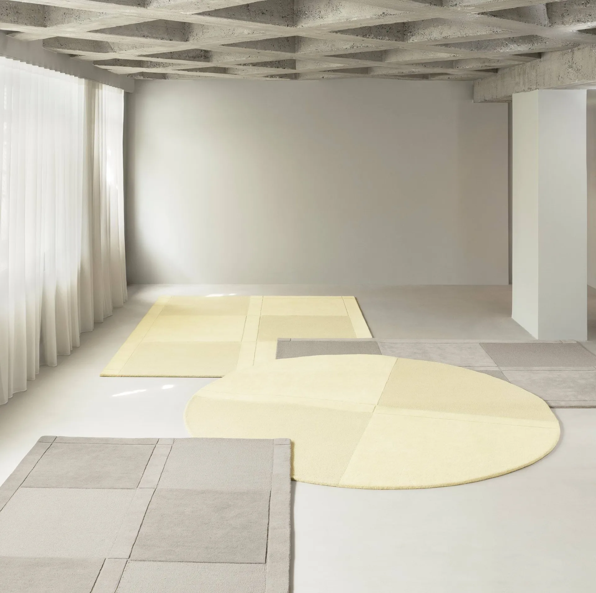 Level villamatto, Warm grey, 250x350 cm Normann Copenhagen