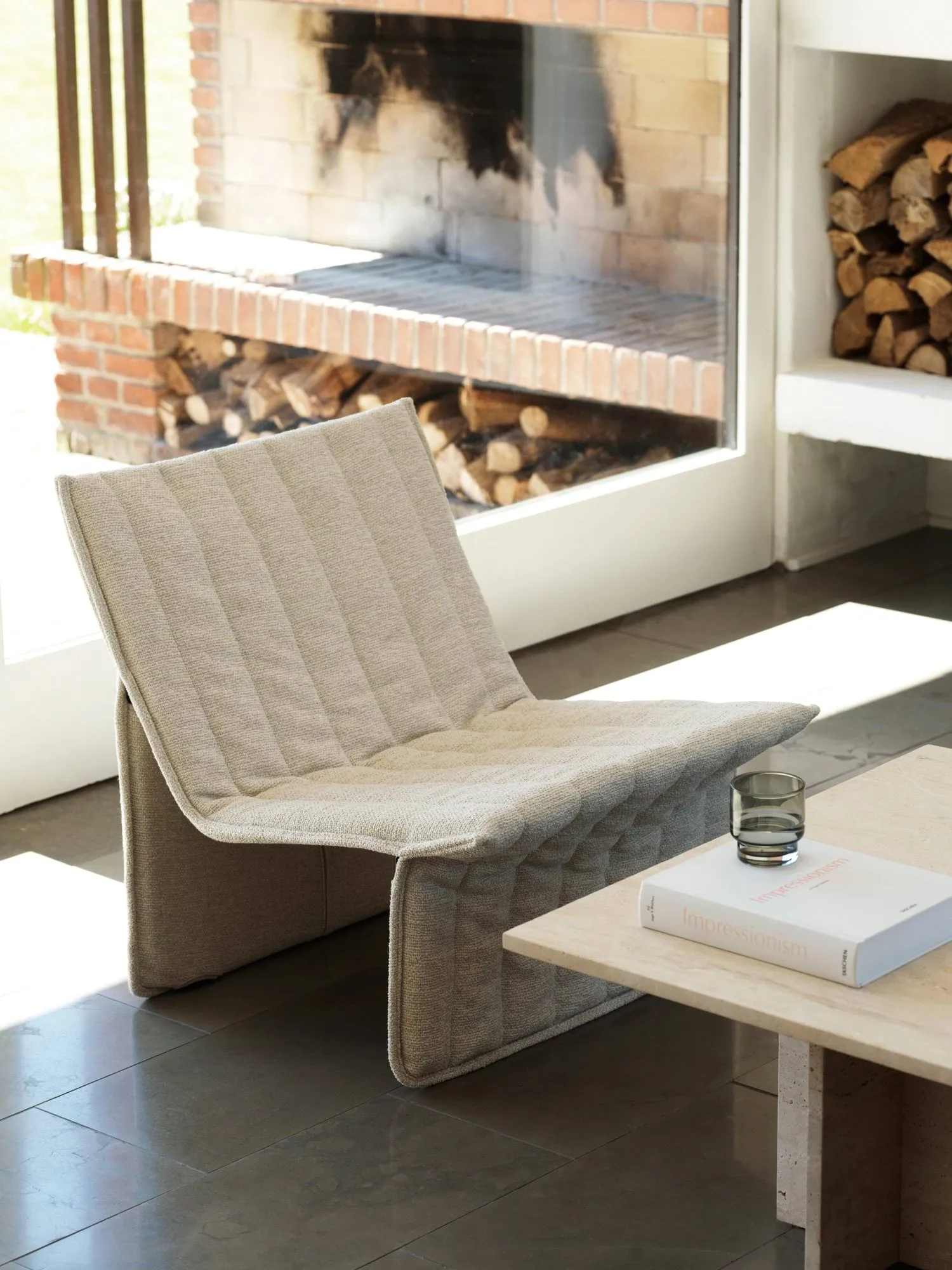 Limit nojatuoli, Remix 356 tummanruskea Normann Copenhagen