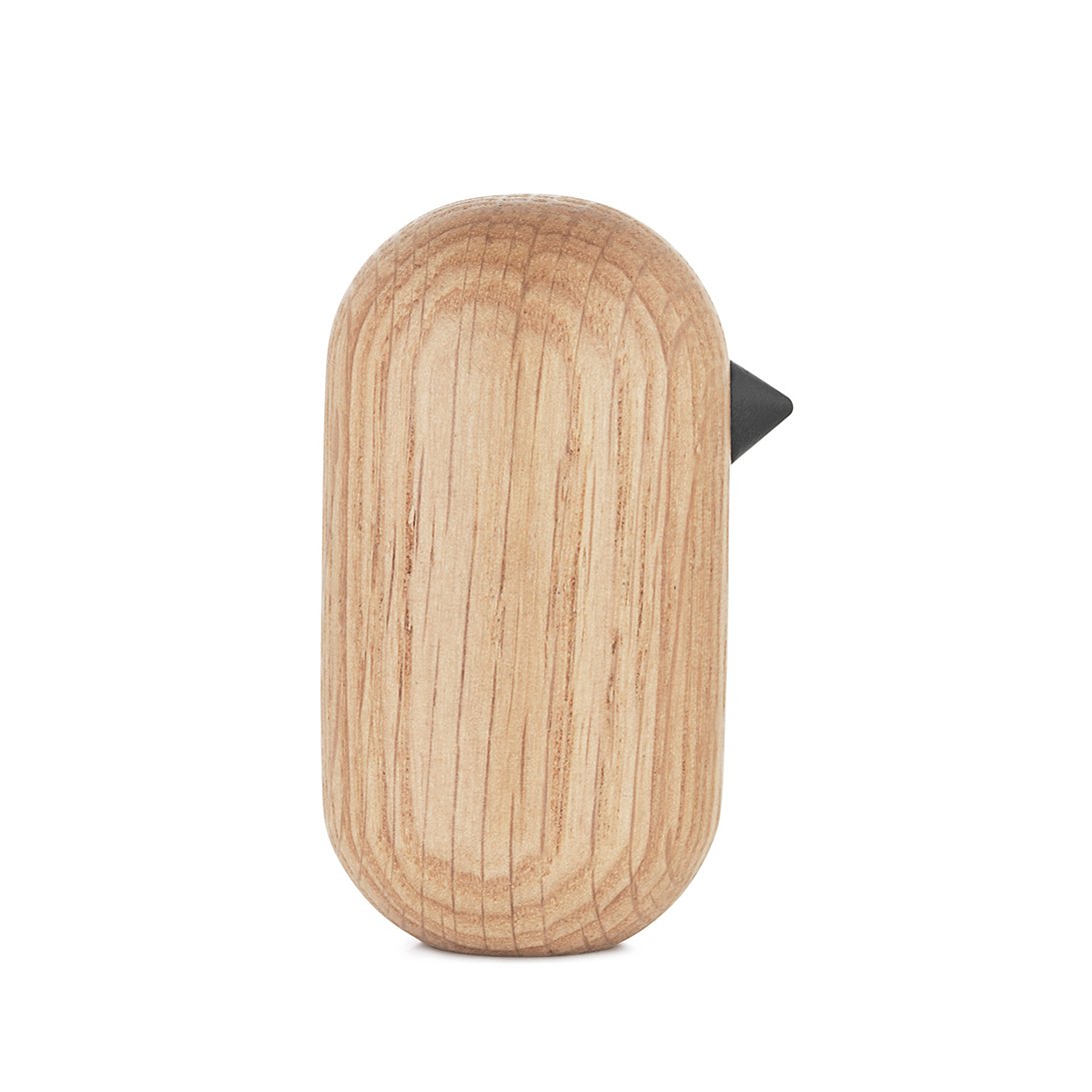 Normann Copenhagen Little Bird hahmo tammi 7 cm | Skandinaavinen Sisustus | Puuhahmot | Beige