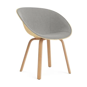 Mat Armchair käsinojatuoli etupuoliverhoiltu  - Remix 133-hemp-beech - Normann Copenhagen