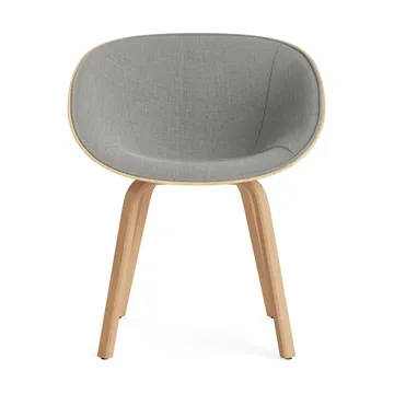 Mat Armchair käsinojatuoli etupuoliverhoiltu  - Remix 133-hemp-beech - Normann Copenhagen