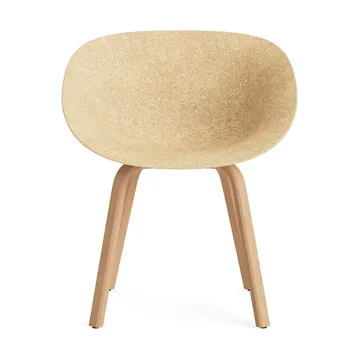 Mat Armchair käsinojatuoli - Hemp-beech - Normann Copenhagen
