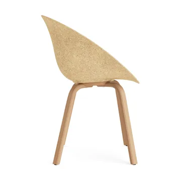 Mat Armchair käsinojatuoli - Hemp-beech - Normann Copenhagen
