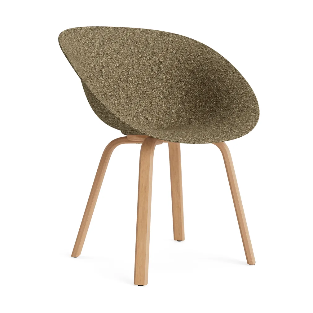 Mat Armchair käsinojatuoli, Seaweed-beech Normann Copenhagen
