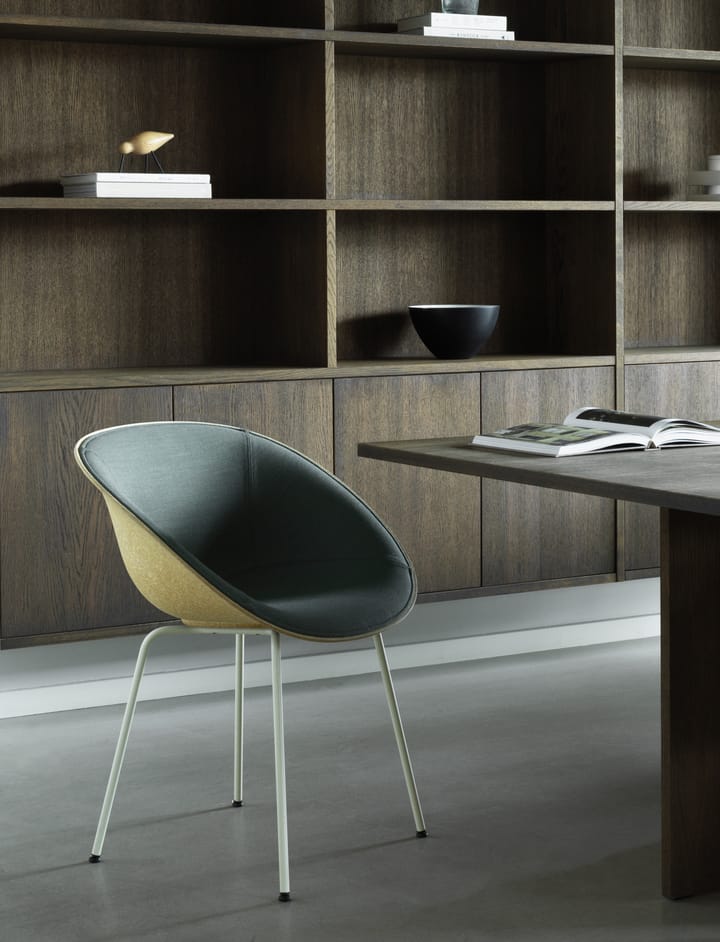 Mat Armchair käsinojatuoli, Seaweed-black steel Normann Copenhagen