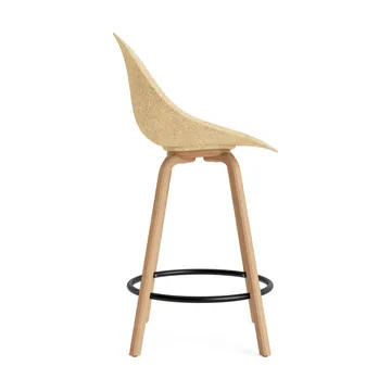 Mat Bar Chair baarituoli 65 cm - Hemp-beech-black steel - Normann Copenhagen