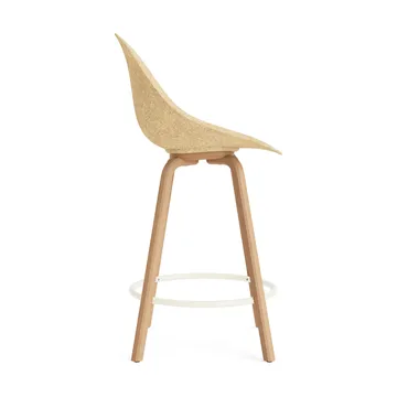 Mat Bar Chair baarituoli 65 cm - Hemp-beech-cream steel - Normann Copenhagen