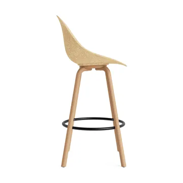 Mat Bar Chair baarituoli 75 cm - Hemp-beech-black steel - Normann Copenhagen