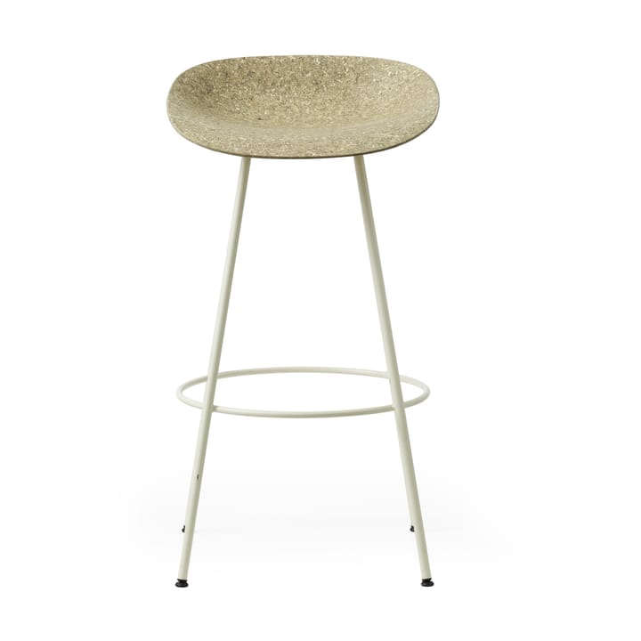 Mat Barstool baarijakkara 75 cm - Seaweed-cream steel - Normann Copenhagen