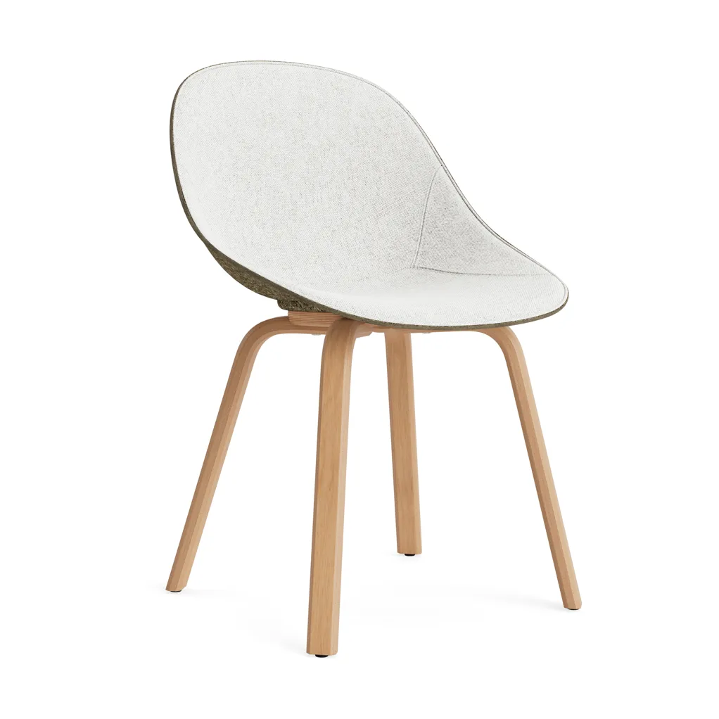 Mat Chair tuoli etuverhoiltu, Hallingdal 110-seaweed-beech Normann Copenhagen