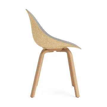 Mat Chair tuoli etuverhoiltu - Remix 133-hemp-beech - Normann Copenhagen