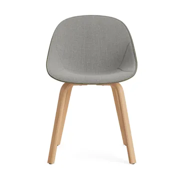 Mat Chair tuoli etuverhoiltu - Remix 133-seaweed-beech - Normann Copenhagen