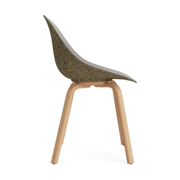 Mat Chair tuoli etuverhoiltu - Remix 133-seaweed-beech - Normann Copenhagen