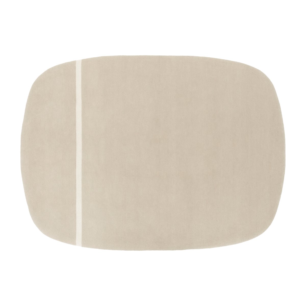 Normann Copenhagen Oona matto 175 x 240 cm Hiekka | Skandinaavinen Sisustus | Villamatot | Beige