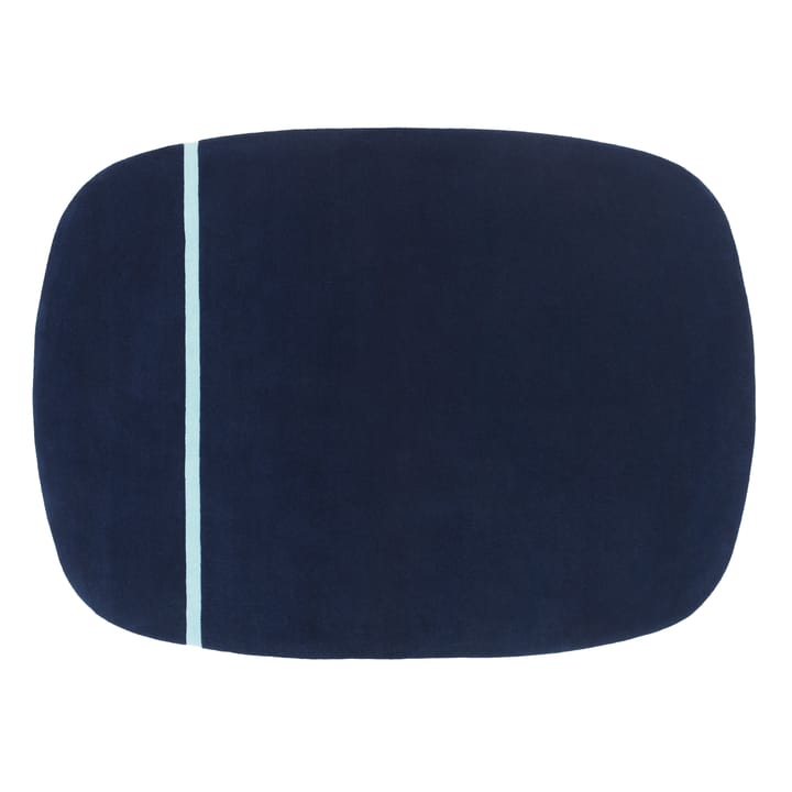 Oona matto 175 x 240 cm - Sininen - Normann Copenhagen