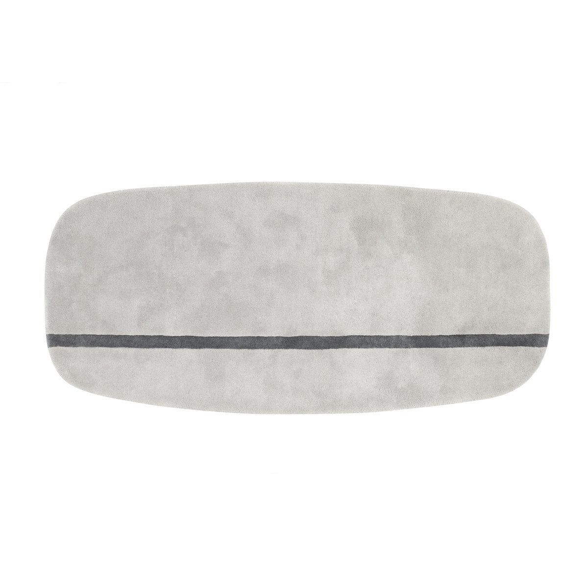 Normann Copenhagen Oona matto 90x200 cm harmaa | Skandinaavinen Sisustus | Villamatot | Harmaa