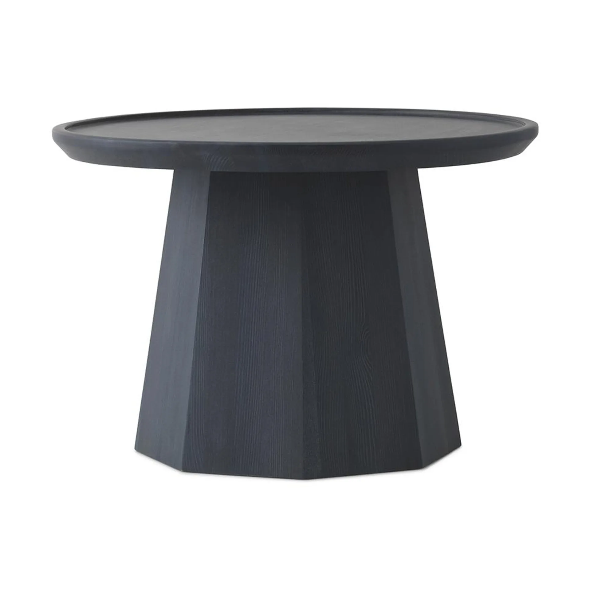Pine table large sivupöytä Ø 65 cm K:44,5 cm, Dark Blue Normann Copenhagen