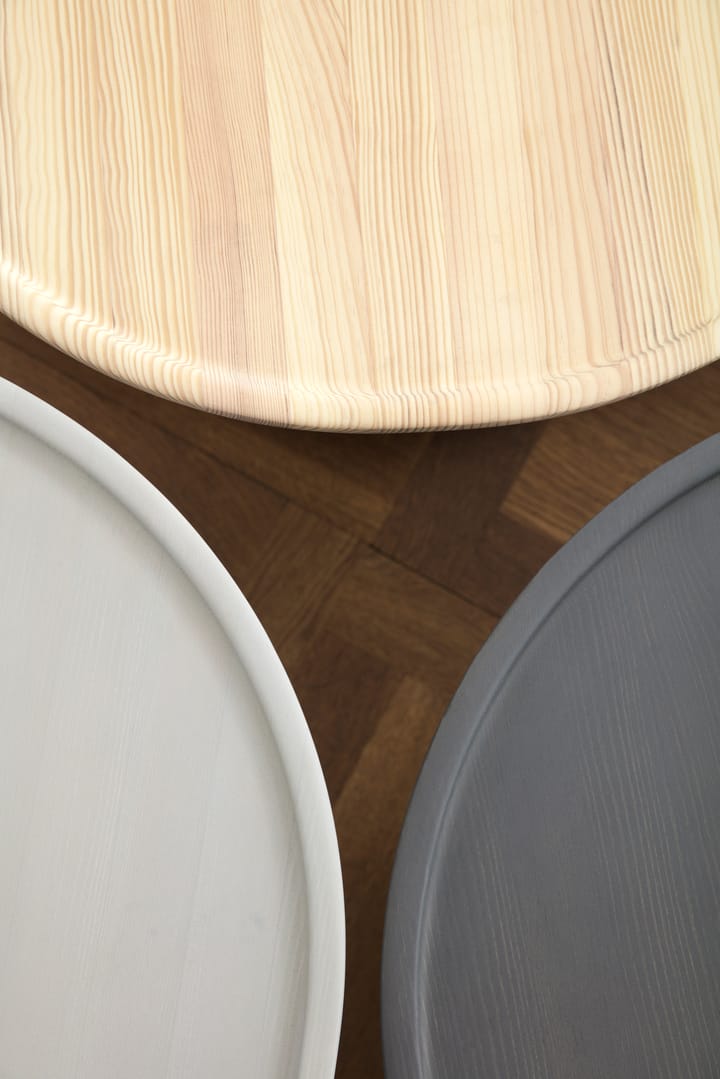 Pine table large sivupöytä Ø 65 cm K:44,5 cm, Dark Grey Normann Copenhagen