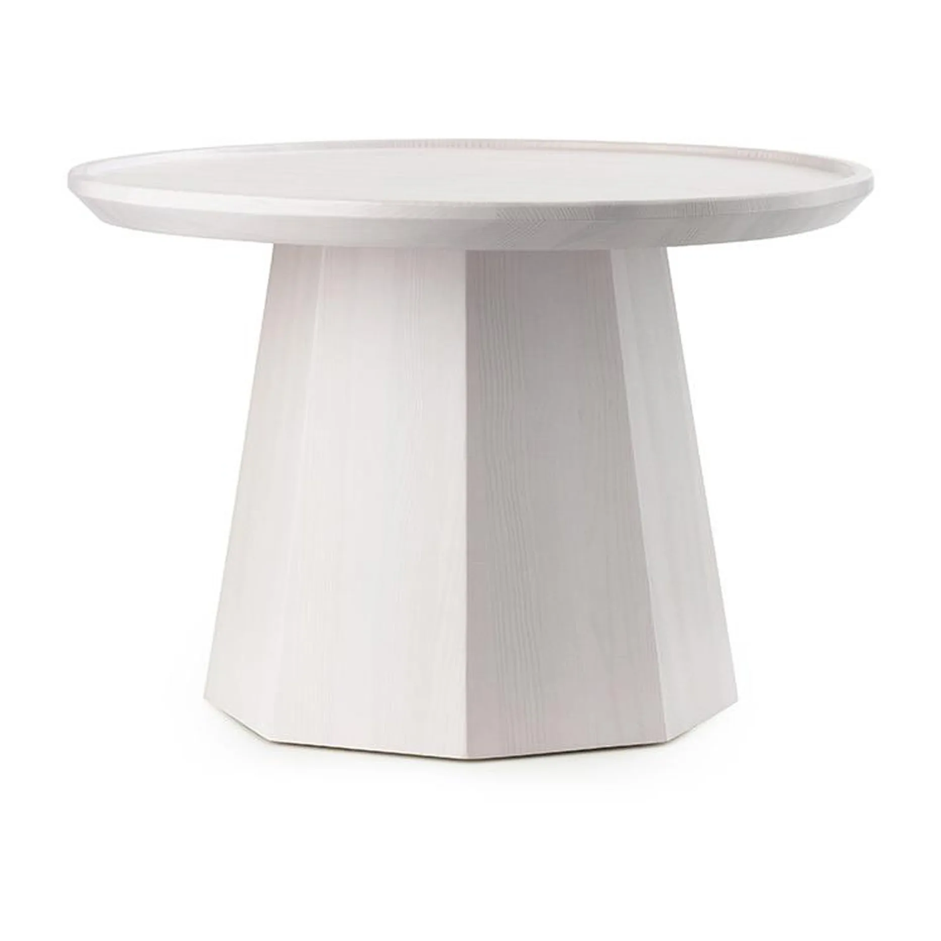 Pine table large sivupöytä Ø 65 cm K:44,5 cm, Rose Normann Copenhagen