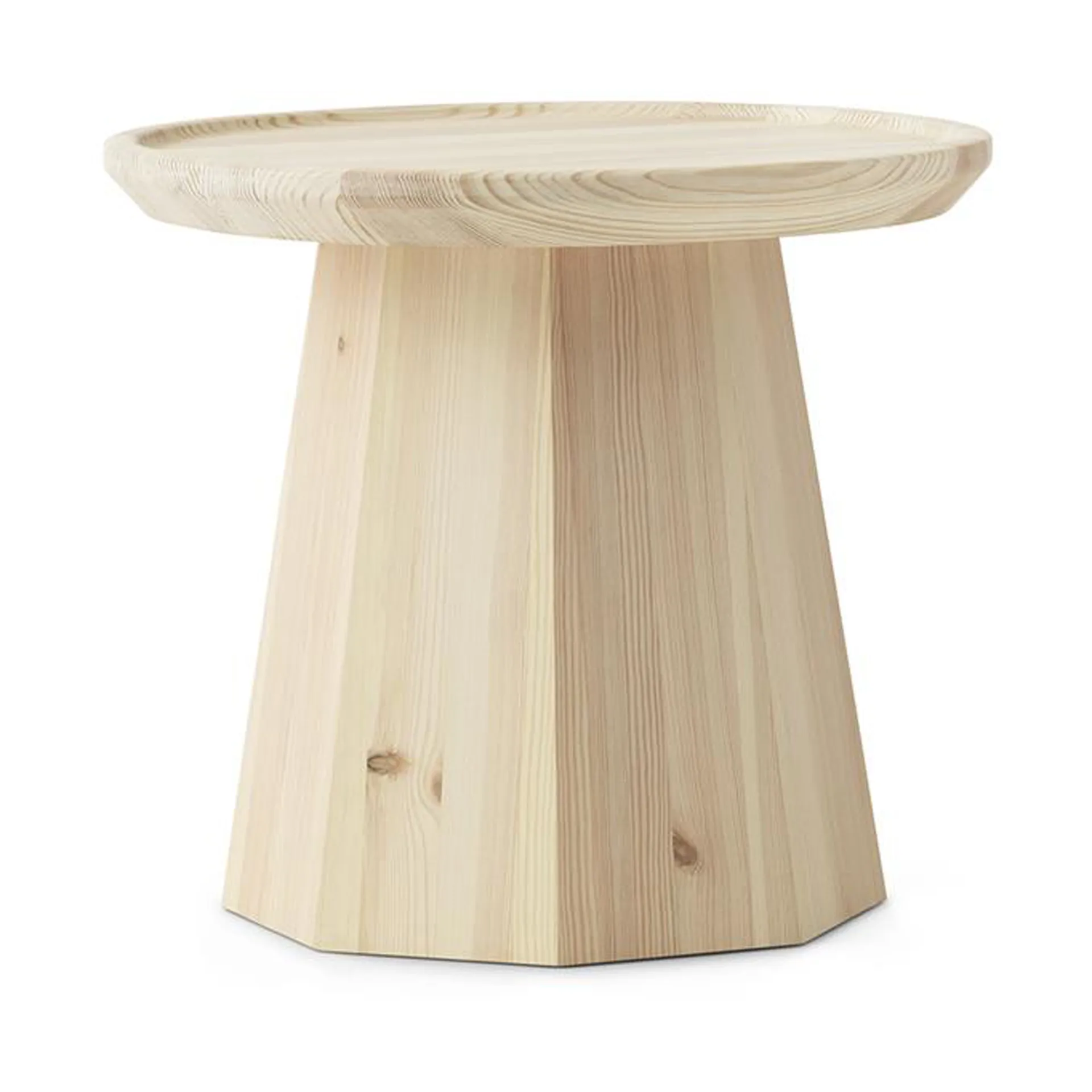 Pine table small sivupöytä Ø 45 cm K:40,6 cm, Pine Normann Copenhagen