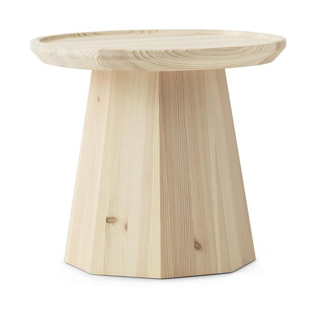 Normann Copenhagen Pine table small sivupöytä Ø 45 cm K:40,6 cm Pine