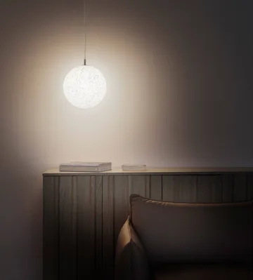 Pix riippuvalaisin Ø 30 cm - Valkoinen - Normann Copenhagen