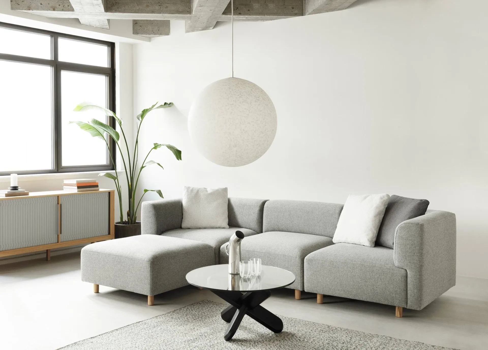 Pix riippuvalaisin Ø 60 cm, Valkoinen Normann Copenhagen