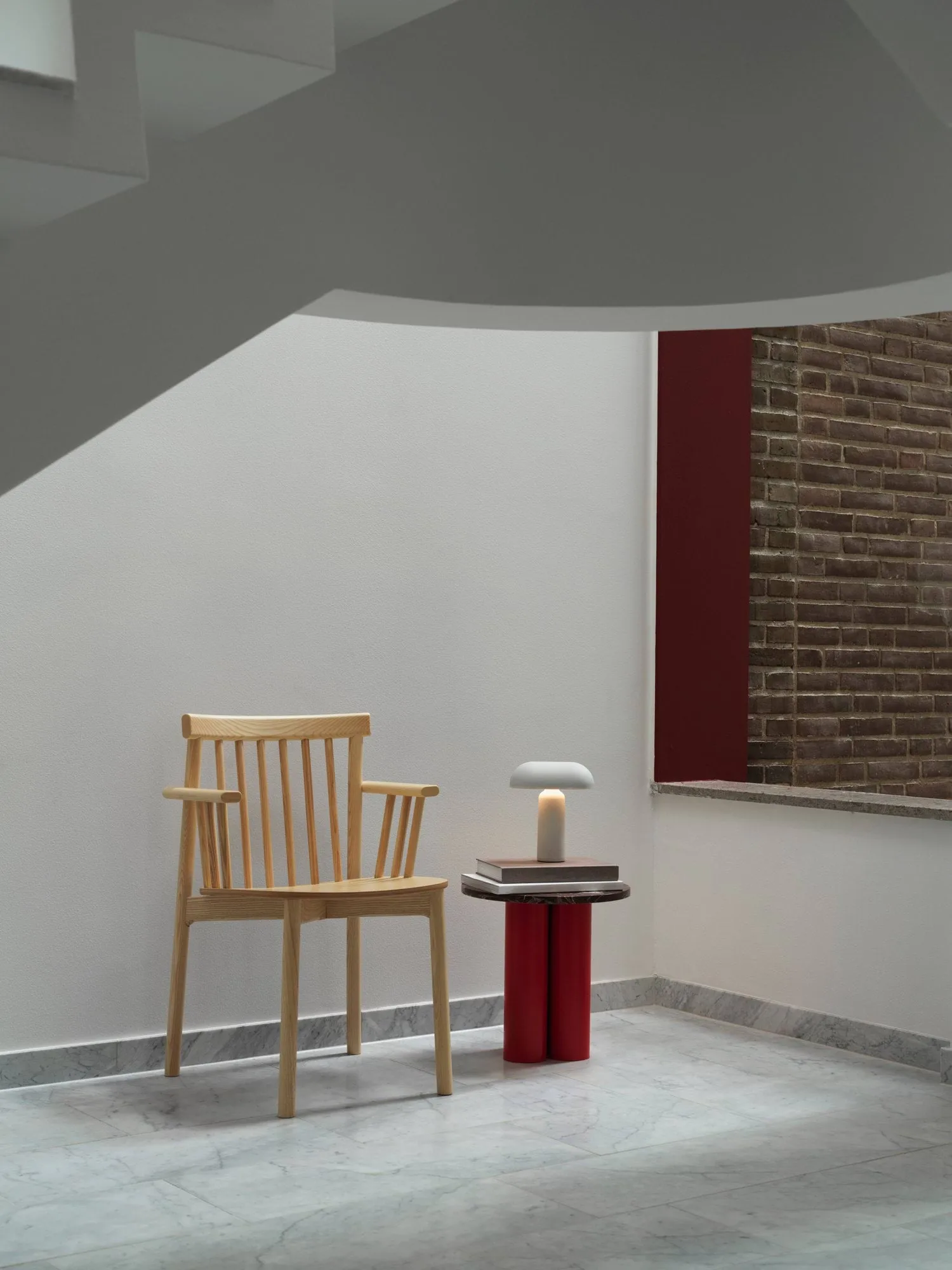 Porta pöytävalaisin, Valkoinen Normann Copenhagen