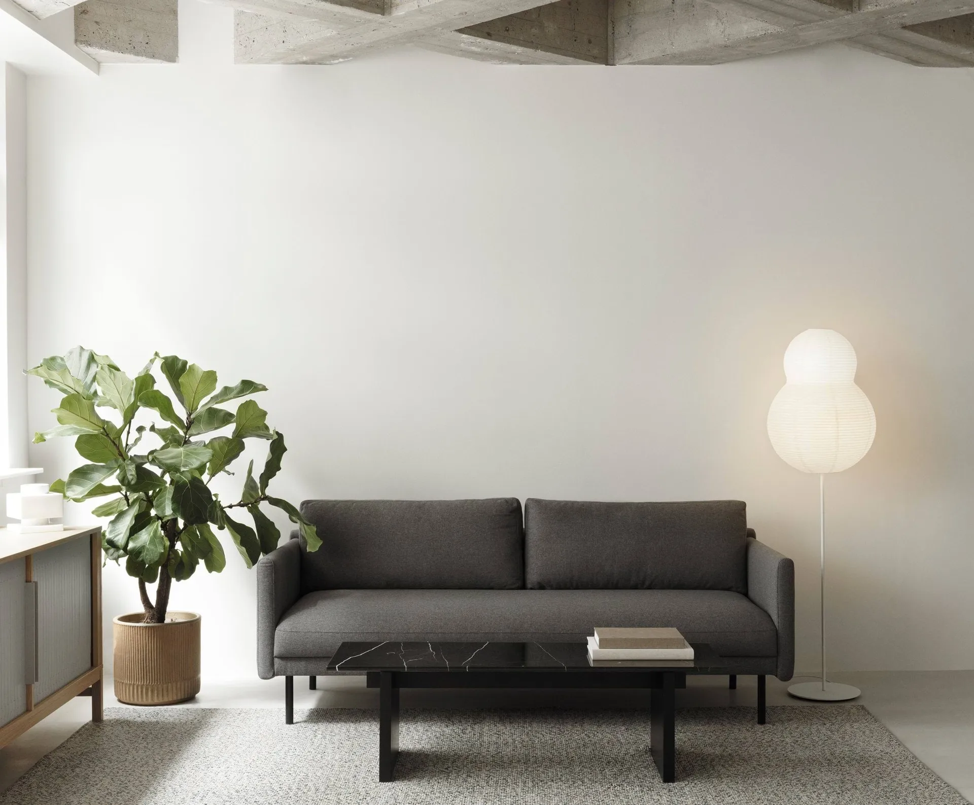 Puff Bubble -lattiavalaisin, Valkoinen Normann Copenhagen
