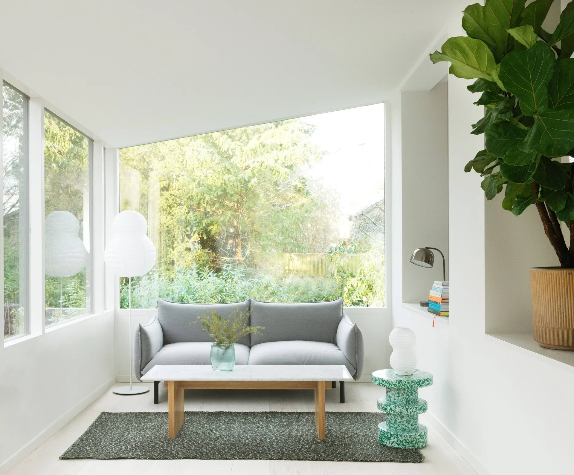 Puff Bubble -lattiavalaisin, Valkoinen Normann Copenhagen