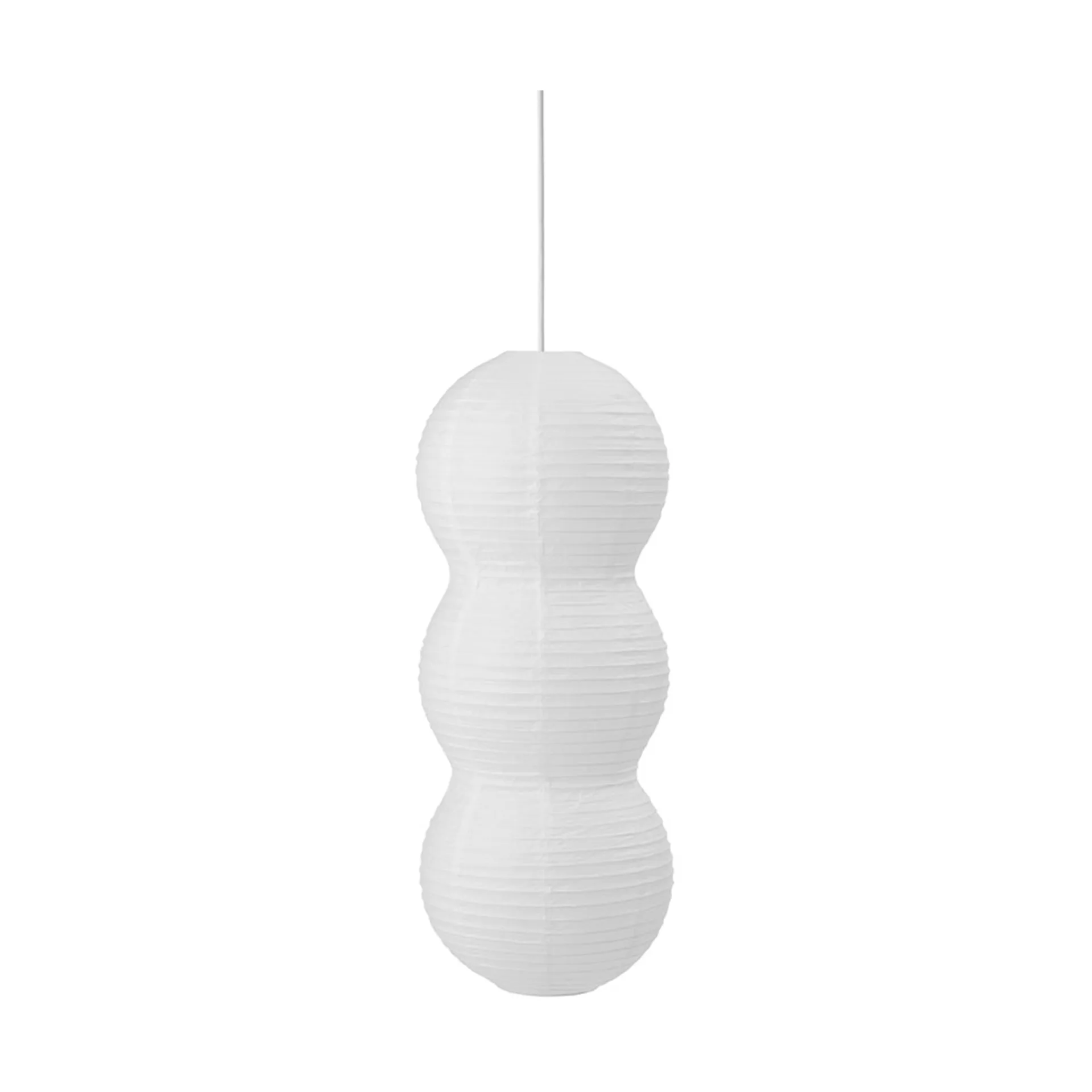 Puff Multitude -lampunvarjostin 23 x 60 cm, Valkoinen Normann Copenhagen