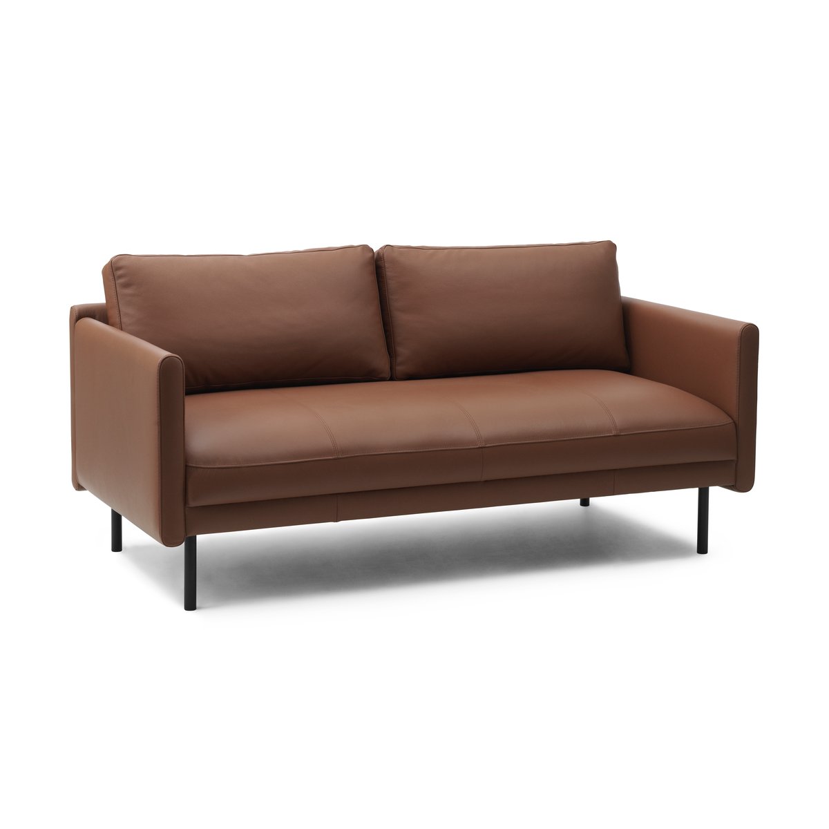 Normann Copenhagen Rar 2-istuttava sohva Omaha leather cognac