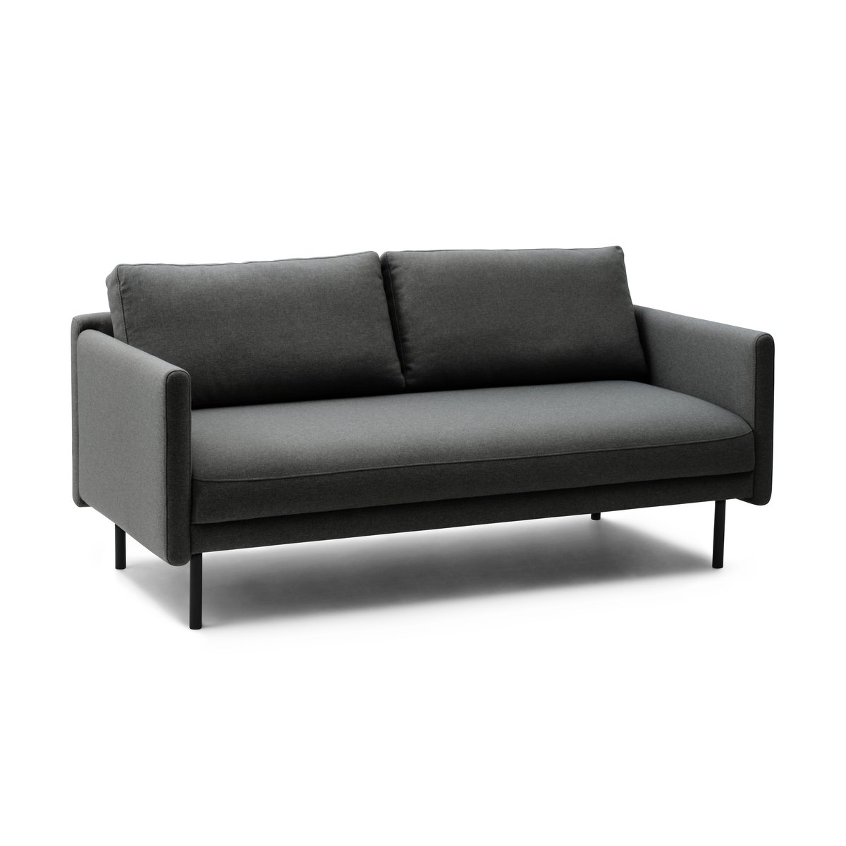 Normann Copenhagen Rar 2-istuttava sohva Re-Born dark grey