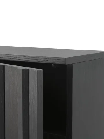 Rib kaappi - Soft black, 166,5x70x43 cm - Normann Copenhagen