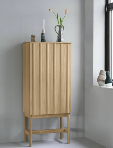 Rib kaappi - Tammi, 166,5x70x43 cm - Normann Copenhagen